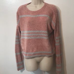 NWT Cloud Chaser Jr L Soft Mauve Cropped Sweater